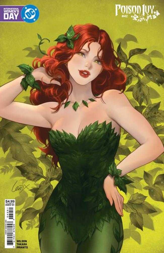 POISON IVY #42 COVER E LESLEY LEIRIX LI INTERNATIONAL WOMEN™S DAY CARD STOCK VAR