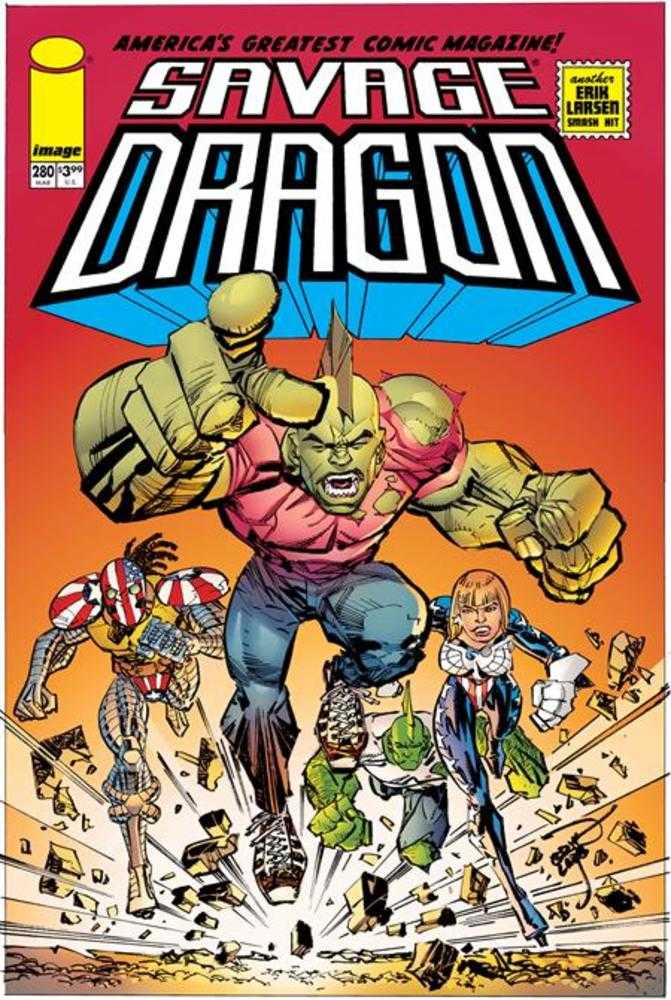 SAVAGE DRAGON #280 COVER A ERIK LARSEN (MATURE) (Image 2026) 1st Print Comic