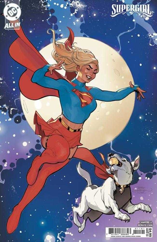 SUPERGIRL #11 COVER B TERRY DODSON CARD STOCK VARIANT (DC 2026) 1st Print Comic
