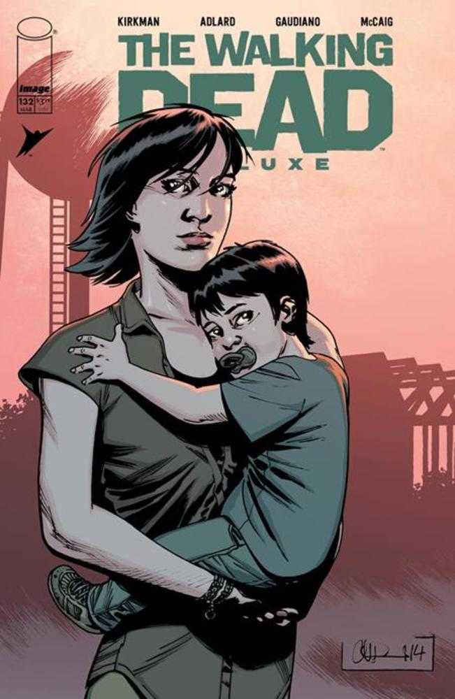 WALKING DEAD DELUXE #132 COVER B CHARLIE ADLARD & DAVE MCCAIG VARIANT (MATURE)