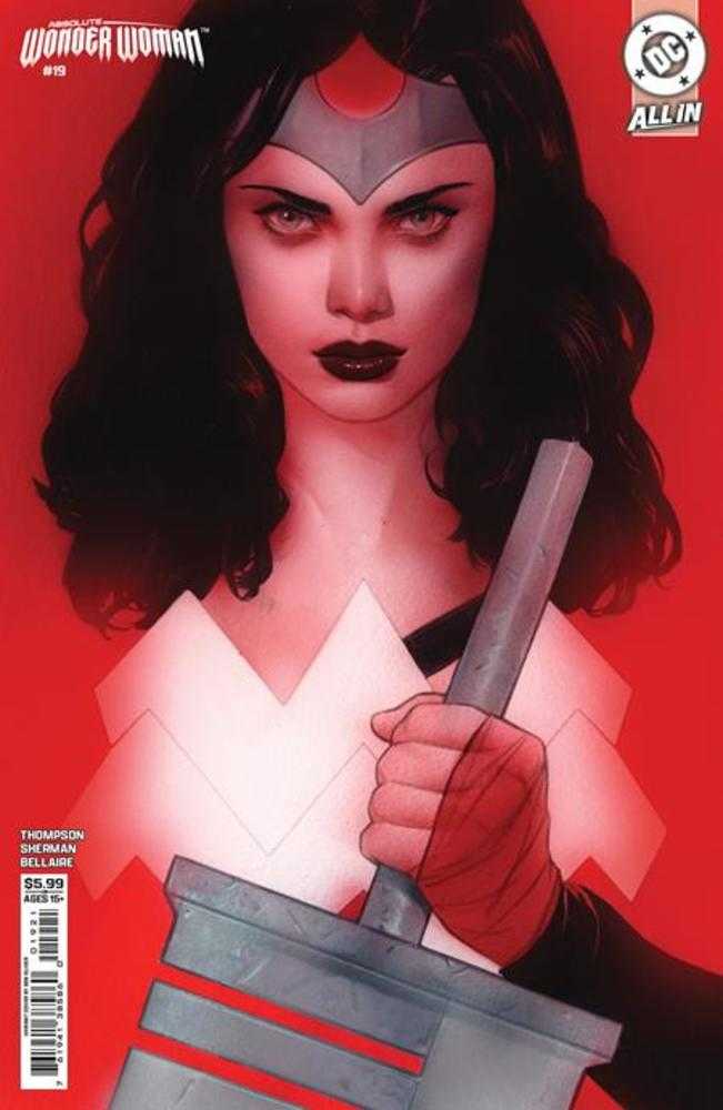 ABSOLUTE WONDER WOMAN #19 COVER B BEN OLIVER CARD STOCK VARIANT (DC 2026) Comic