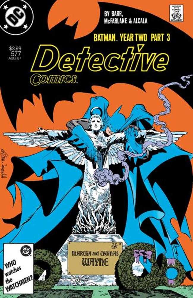 DETECTIVE COMICS #577 FACSIMILE EDITION COVER A TODD MCFARLANE (YEAR TWO PART 3)