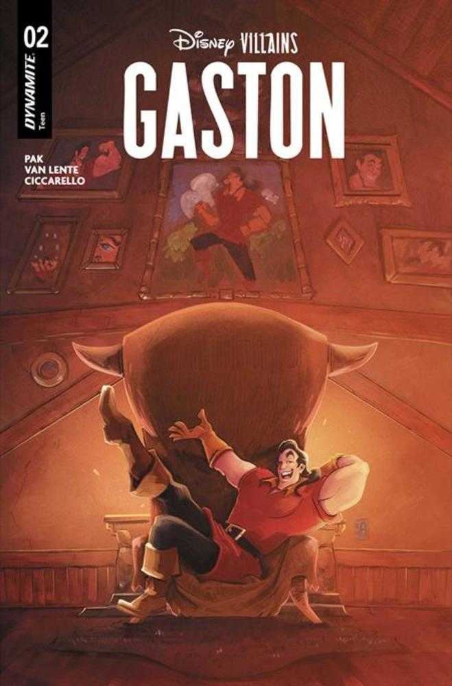 DISNEY VILLAINS GASTON #2 COVER A ALESSANDRO RANALD VARIANT (2026) Comic