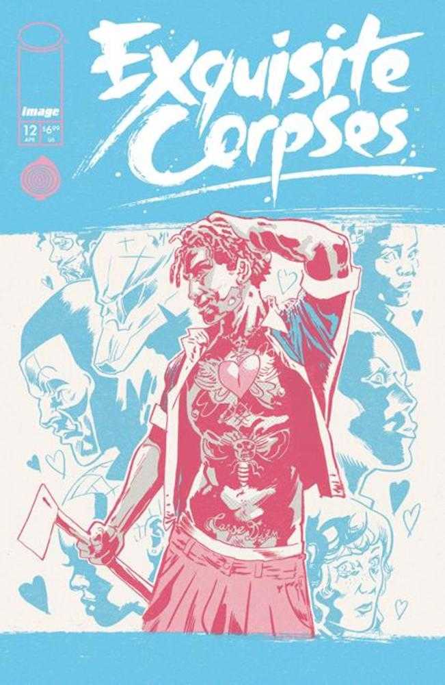 EXQUISITE CORPSES #12 COVER C MICHAEL WALSH POLYBAGGED & COLLECTIBLE CARD VARIAN