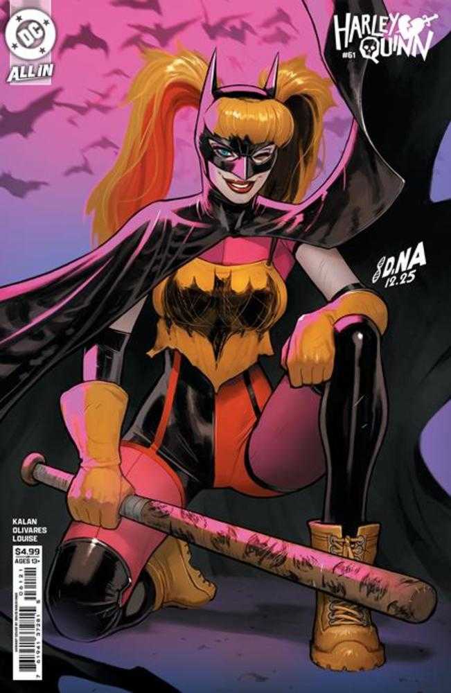 HARLEY QUINN #61 COVER B DAVID NAKAYAMA CARD STOCK VARIANT (DC 2026) Comic