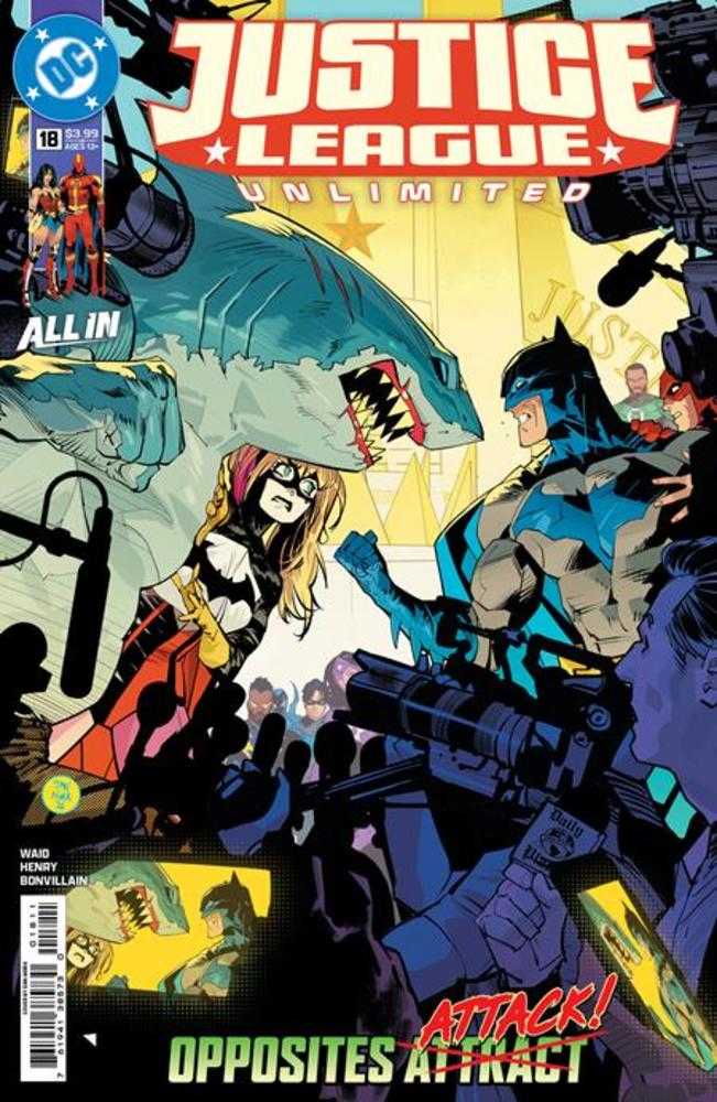JUSTICE LEAGUE UNLIMITED #18 COVER A DAN MORA (DC K.O.) (DC 2026) Comic