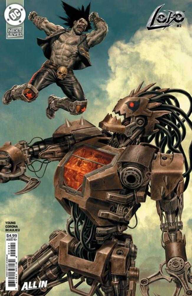 LOBO #2 COVER B LEE BERMEJO CARD STOCK VARIANT (DC 2026) 1st Print Comic