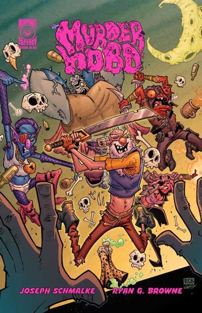 MURDER HOBO #1 COVER AÂ RYAN G BROWNE (MATURE) (Massive Publishing 2026) Comic