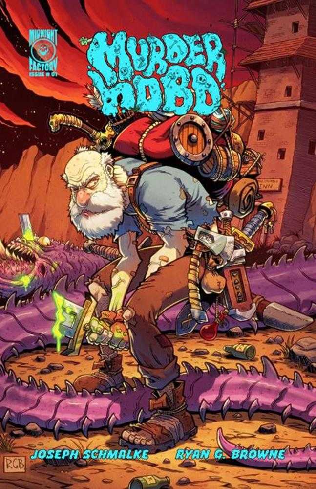 MURDER HOBO #1 COVER BÂ RYAN G BROWNEÂ VARIANT (MATURE) (Massive 2026) Comic