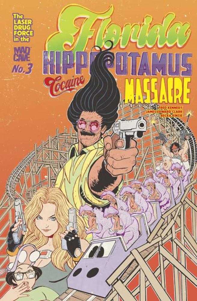 FLORIDA HIPPOPOTAMUS COCAINE MASSACRE #3 (MATURE) (Mad Cave Studios 2026) Comic