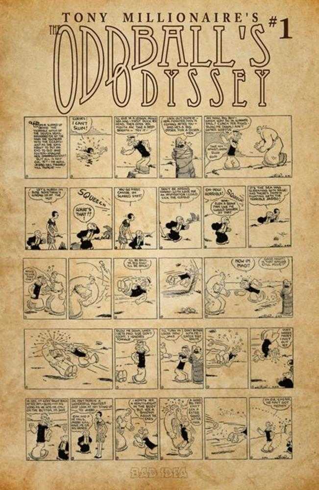 ODDBALLS ODYSSEY #1 (ONE SHOT) COVER D EC SEGAR OLD MASTERS VARIANT (2026) Comic