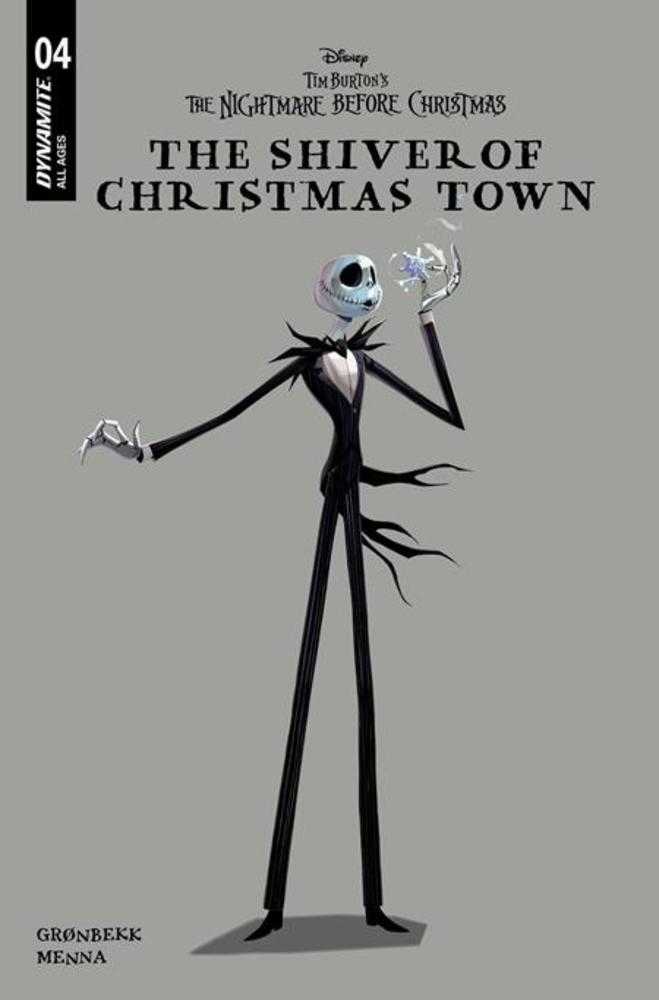 TIM BURTONS THE NIGHTMARE BEFORE CHRISTMAS THE SHIVER OF CHRISTMAS TOWN #4 COVER D