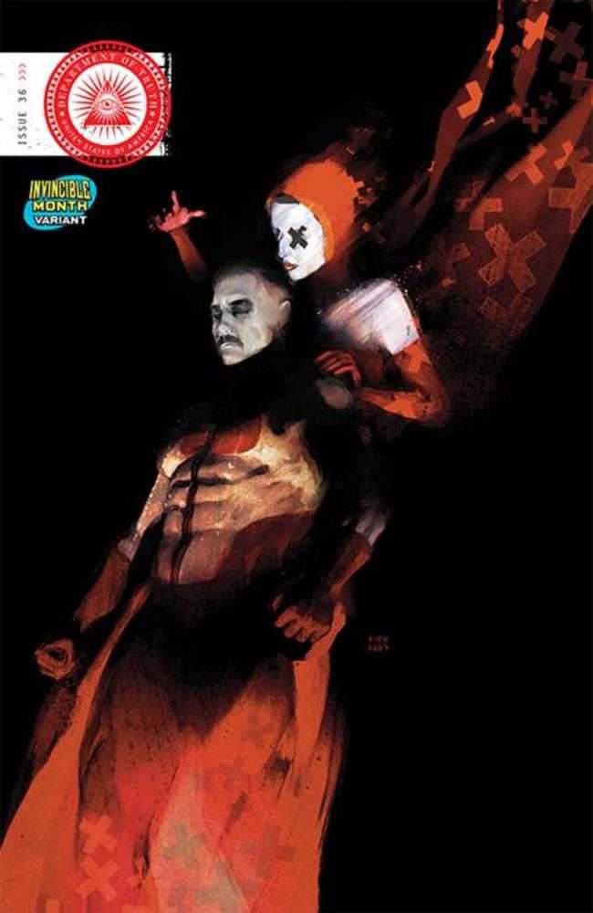DEPARTMENT OF TRUTH #36 COVER D MARTIN SIMMONDS INVINCIBLE TEAM UP VARIANT