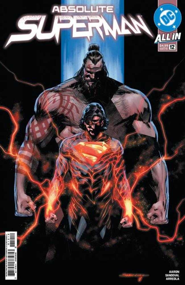 ABSOLUTE SUPERMAN #12 COVER A RAFA SANDOVAL (DC 2026) 2nd Print Comic
