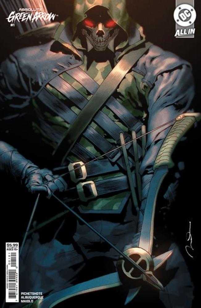ABSOLUTE GREEN ARROW #1 COVER B GERALD PAREL CARD STOCK VARIANT (DC 2026) Comic