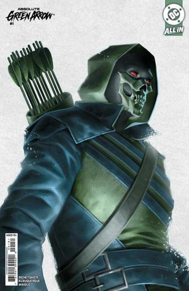 ABSOLUTE GREEN ARROW #1 COVER H 1:25 REIKO MURAKAMI CARD STOCK VARIANT