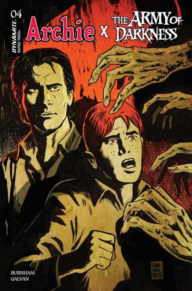 ARCHIE X ARMY OF DARKNESS #4 COVER A FRANCESCO FRANCAVILLA