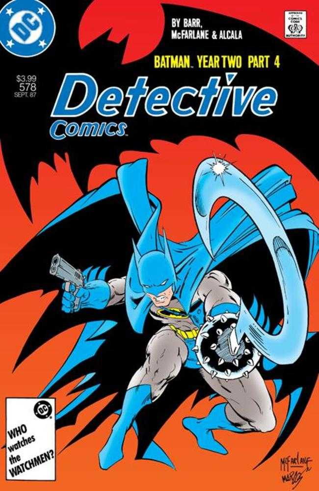 DETECTIVE COMICS #578 FACSIMILE EDITION COVER A TODD MCFARLANE (YEAR TWO PART 4)