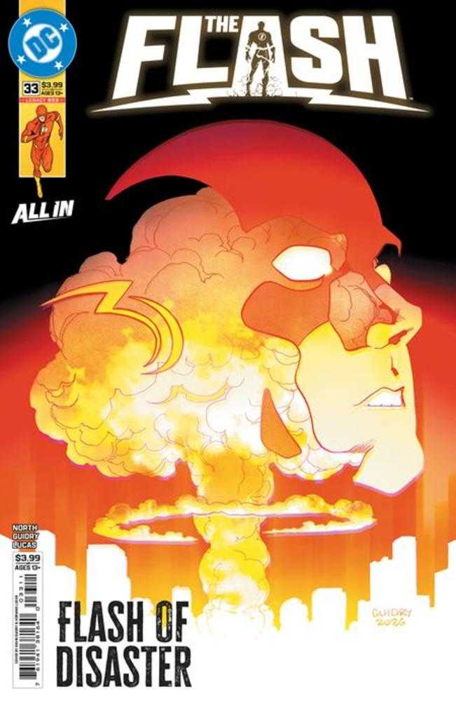 FLASH #33 COVER A GAVIN GUIDRY (DC 2026) 1st Print Comic