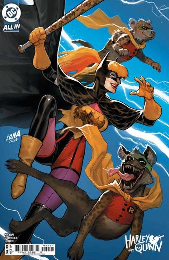 HARLEY QUINN #62 COVER B DAVID NAKAYAMA CARD STOCK VARIANT (DC 2026) Comic