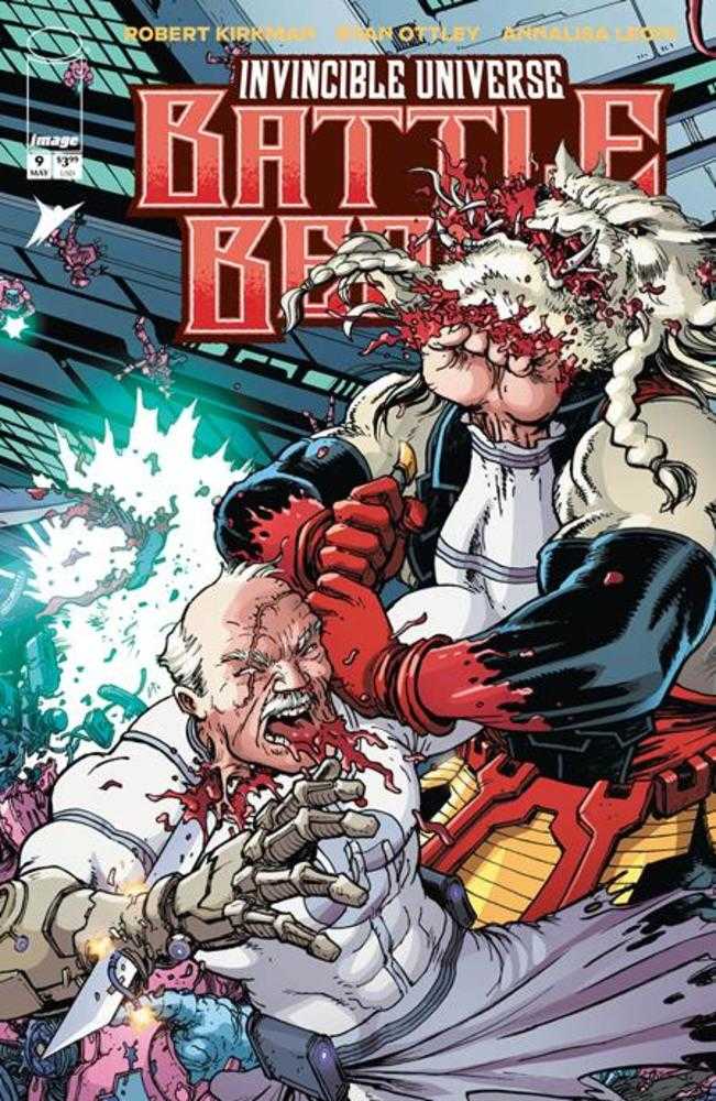 INVINCIBLE UNIVERSE BATTLE BEAST #9 COVER C 1:10 CHRIS BURNHAM & BRIAN REBER