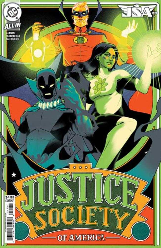JSA #19 COVER B MATT TAYLOR CARD STOCK VARIANT (DC 2026) 1st Print Comic