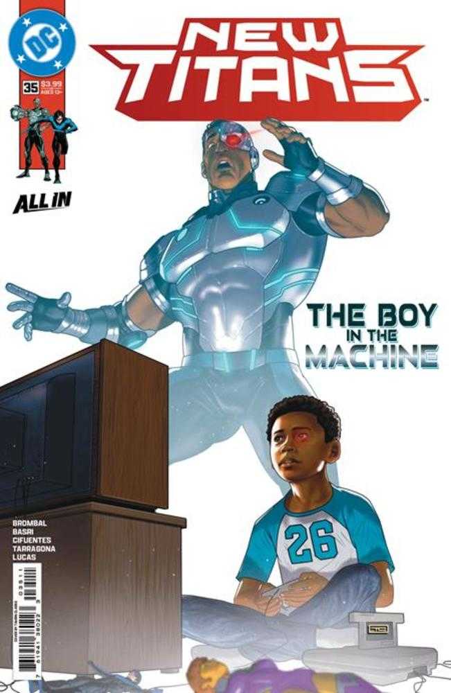 NEW TITANS #35 COVER A TAURIN CLARKE (DC 2026) 1st Print Comic