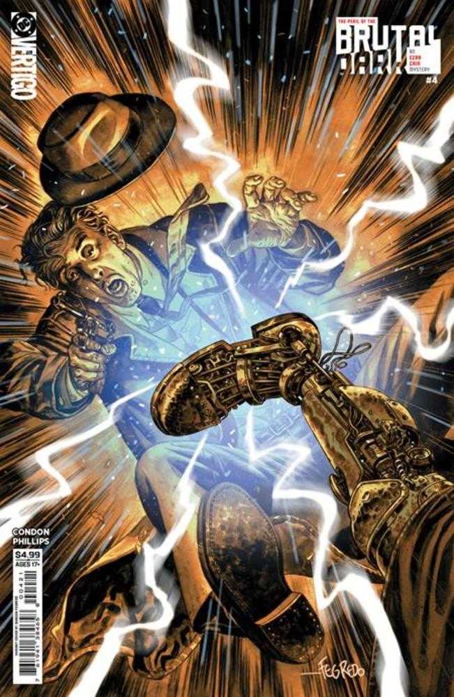 THE PERIL OF THE BRUTAL DARK AN EZRA CAIN MYSTERY #4 COVER B DUNCAN FEGREDO