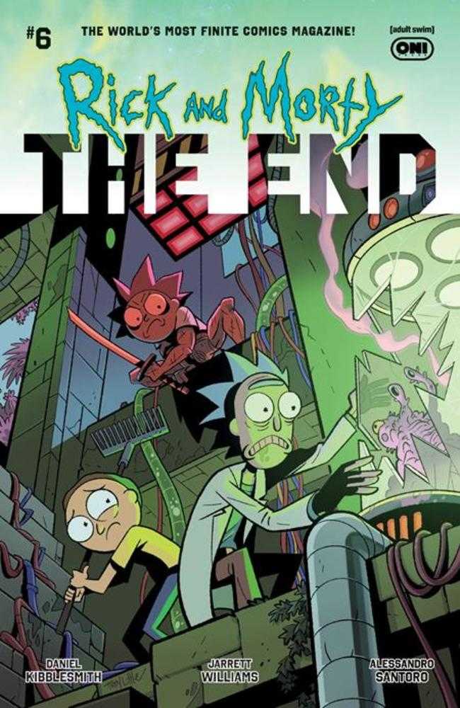 RICK AND MORTY THE END #6 COVER B TROY LITTLE VARIANT