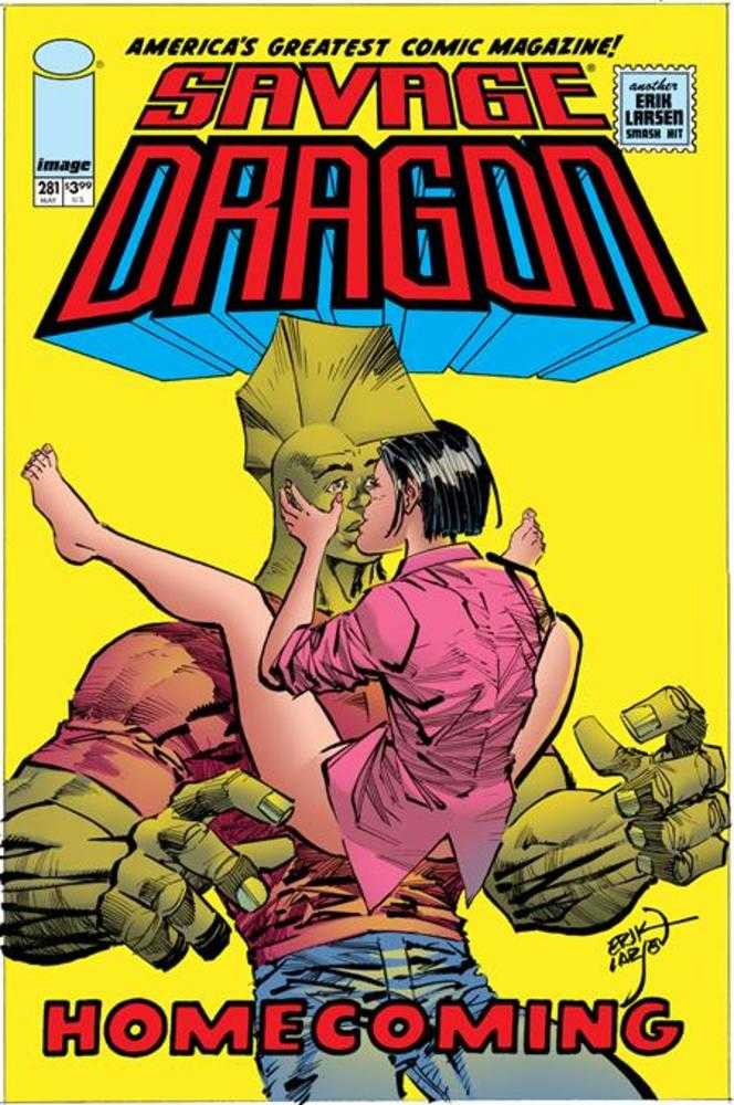 SAVAGE DRAGON #281 COVER A ERIK LARSEN (MATURE) (Image 2026) 1st Print Comic