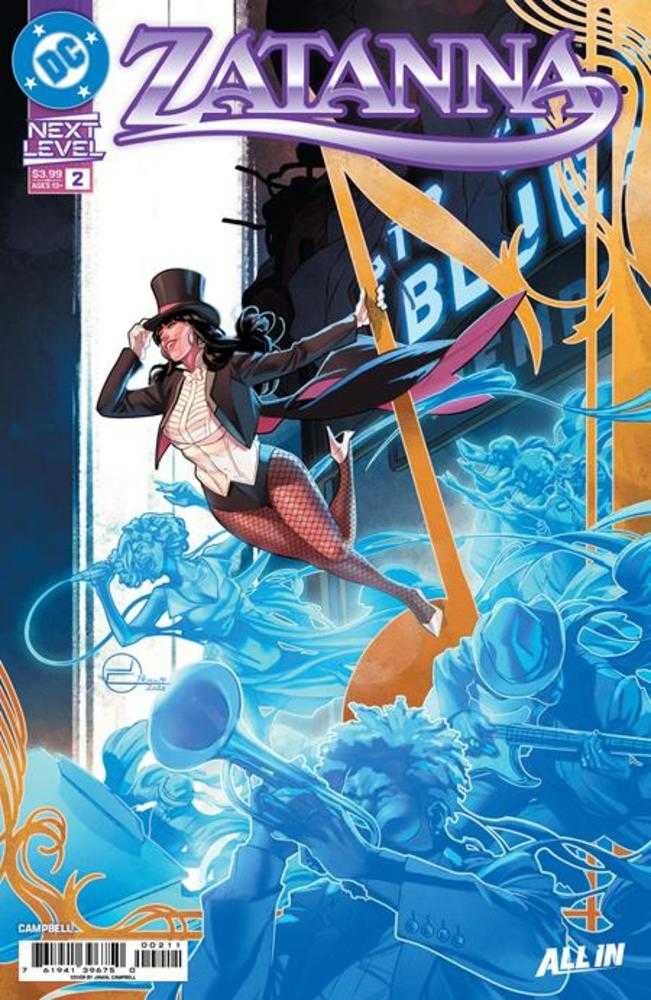 ZATANNA (2026) #2 COVER A JAMAL CAMPBELL (DC 2026) 1st Print Comic