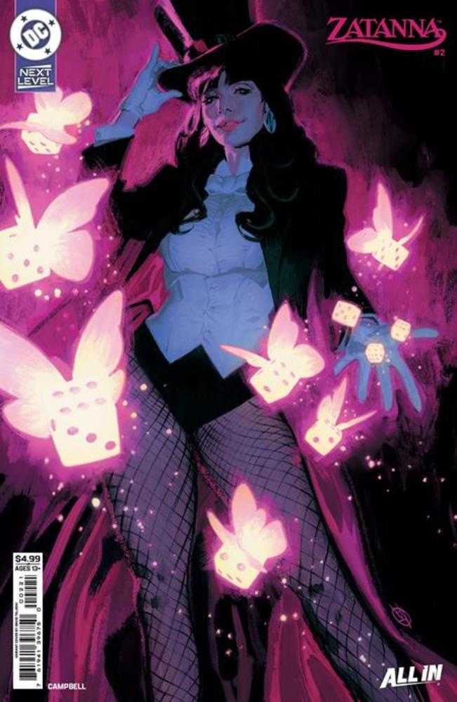 ZATANNA (2026) #2 COVER B DAVID TALASKI CARD STOCK VARIANT (DC 2026) Comic