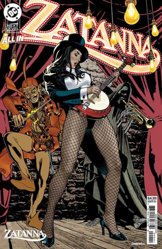 ZATANNA (2026) #2 COVER D ADAM HUGHES CARD STOCK VARIANT (DC 2026) Comic