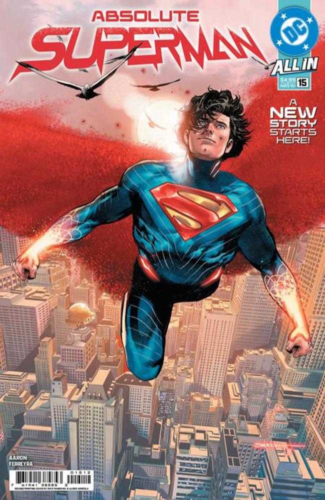 ABSOLUTE SUPERMAN #15 COVER A RAFA SANDOVAL (DC 2026) 2nd Print Comic