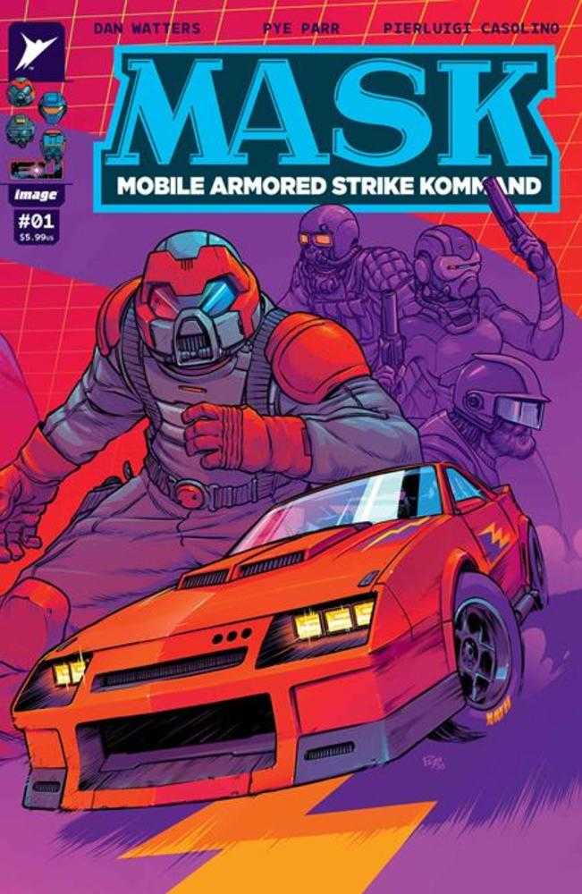 MASK #1 COVER N PYE PARR FOIL VARIANT (Image 2026) 1st Print Comic