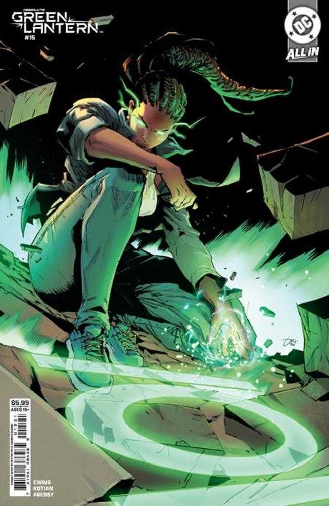 ABSOLUTE GREEN LANTERN #15 COVER B DEXTER SOY CARD STOCK VARIANT (DC 2026) Comic
