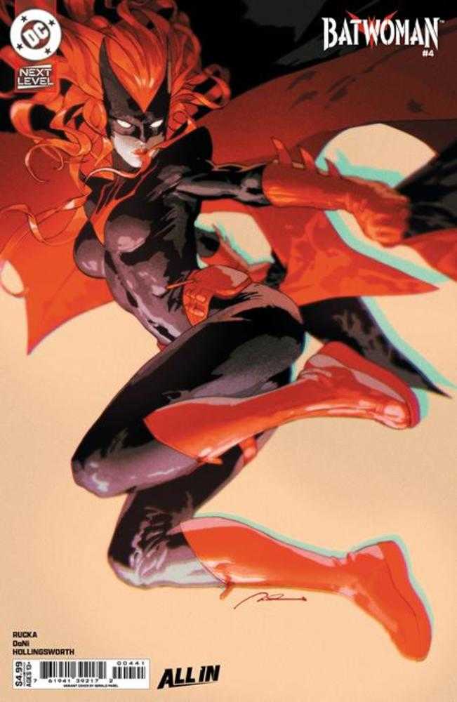 BATWOMAN #4 COVER D GERALD PAREL CARD STOCK VARIANT (DC 2026) 1st Print Comic