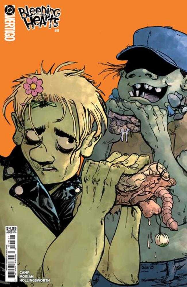 BLEEDING HEARTS #5 COVER B CHLOE BRAILSFORD CARD STOCK VARIANT (MATURE) Comic