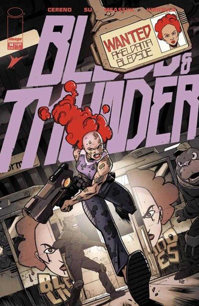 BLOOD & THUNDER #14 COVER B NICK ROCHE & JOSH BURCHAM VARIANT (MATURE) Comic