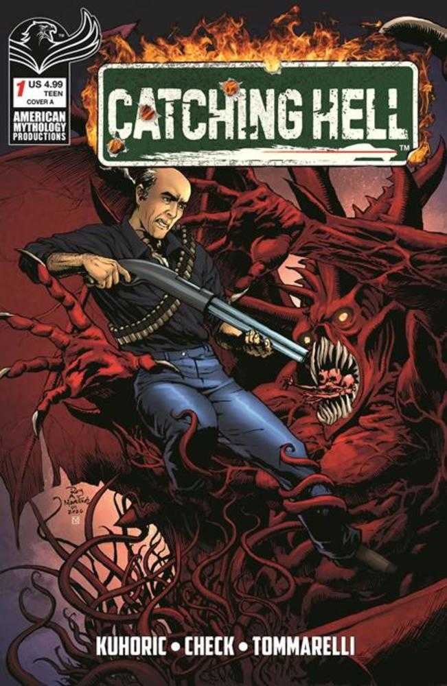 CATCHING HELL FEAT REGGIE BANNISTER #1 COVER A ROY ALLAN MARTINEZ Comic