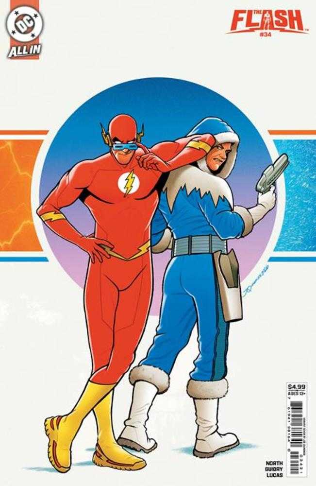 FLASH #34 COVER B JOE QUINONES CARD STOCK VARIANT