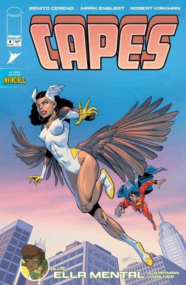 INVINCIBLE UNIVERSE CAPES #8 COVER A MARK ENGLERT