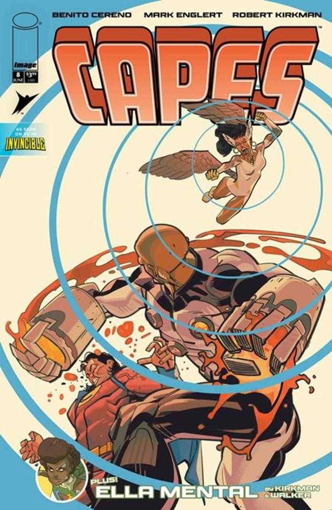 INVINCIBLE UNIVERSE CAPES #8 COVER B CONOR HUGHES VARIANT