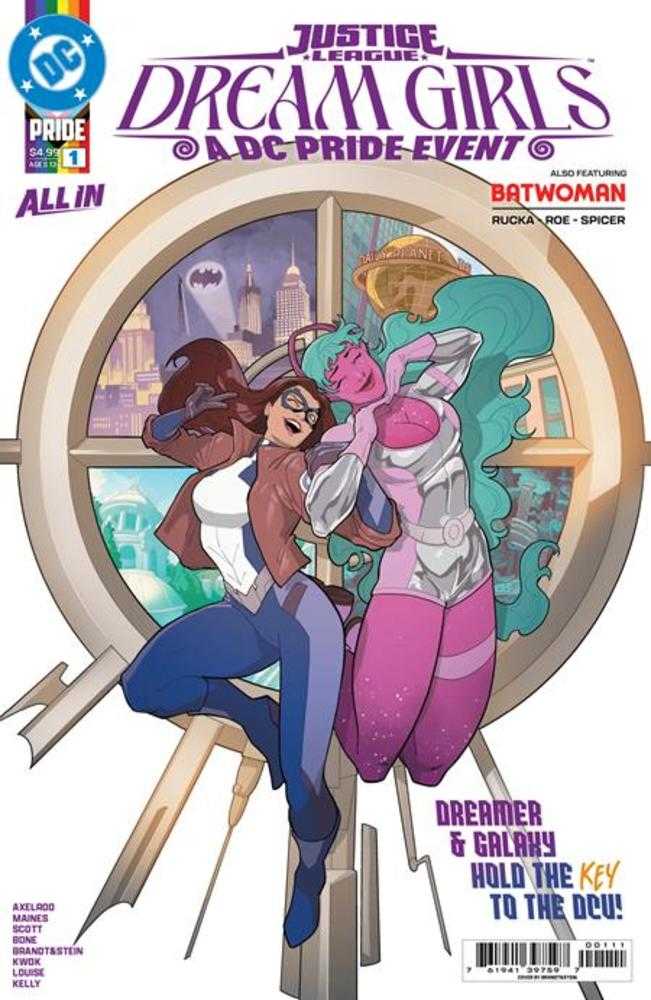 JUSTICE LEAGUE DREAM GIRLS A DC PRIDE EVENT #1 COVER A BRANDT&STEIN (2026) Comic