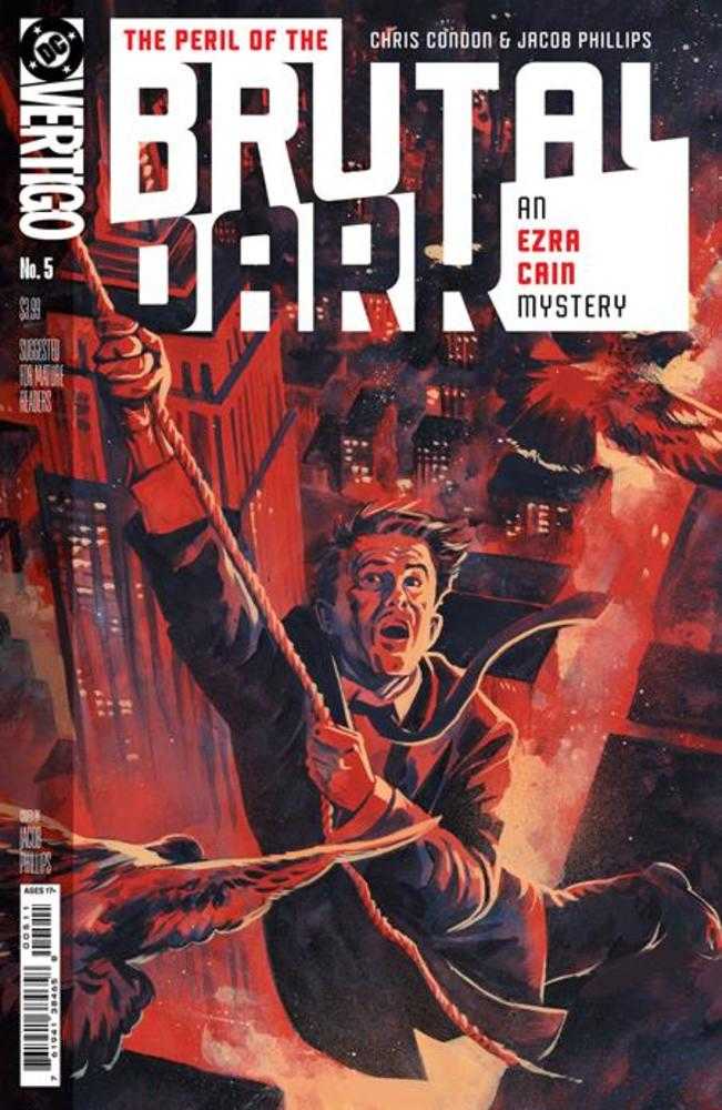 THE PERIL OF THE BRUTAL DARK AN EZRA CAIN MYSTERY #5 COVER A JACOB PHILLIPS (MATURE)