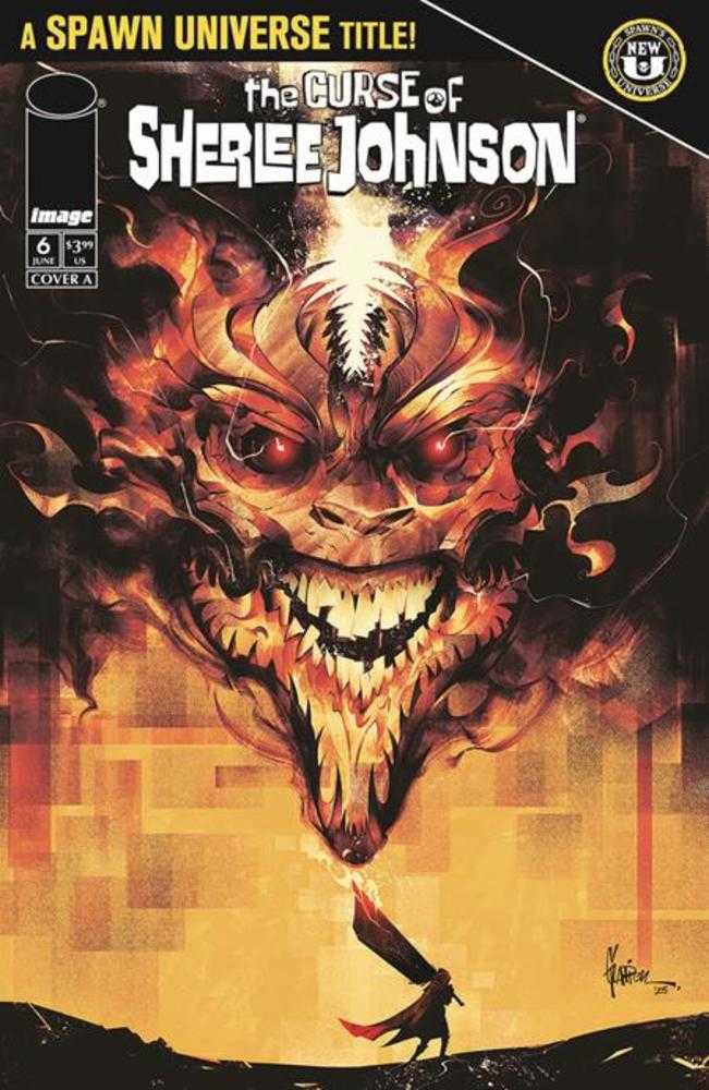 SPAWN THE CURSE OF SHERLEE JOHNSON #6 COVER A JONATHAN GLAPION