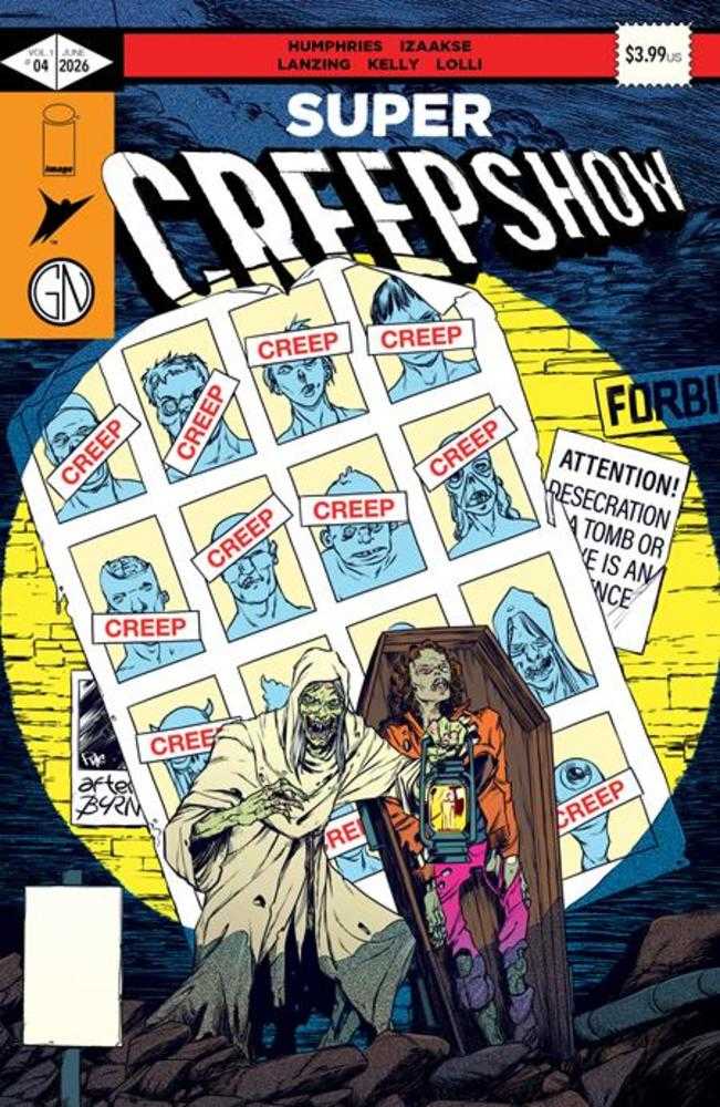 SUPER CREEPSHOW #4 COVER A PYE PARR (MATURE) (Image 2026) 1st Print Comic