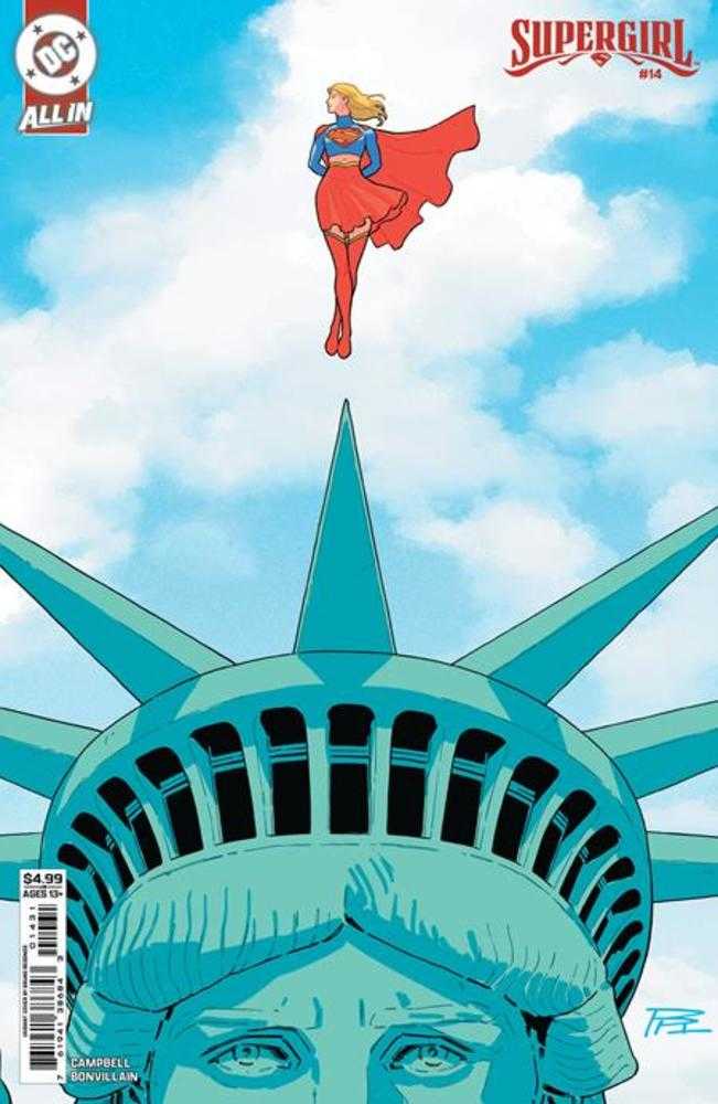 SUPERGIRL #14 COVER C BRUNO REDONDO CARD STOCK VARIANT Comic