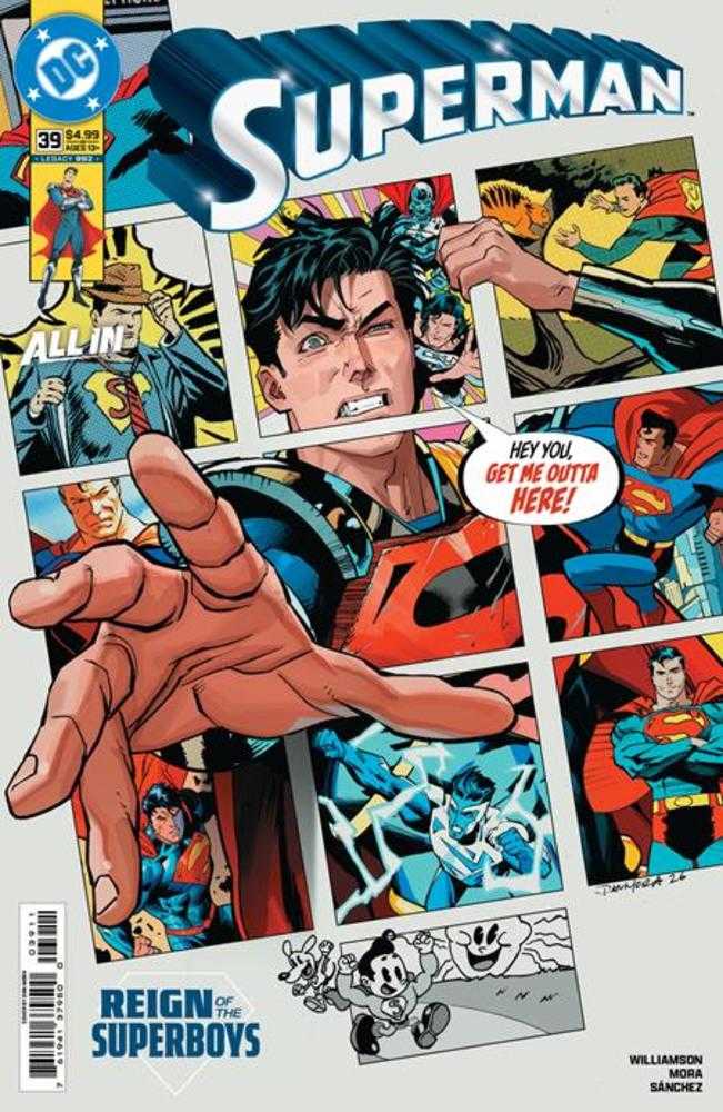 SUPERMAN #39 COVER A DAN MORA (THE REIGN OF THE SUPERBOYS)