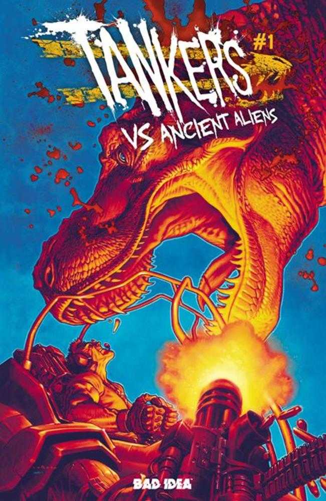 TANKERS VS ANCIENT ALIENS #1 COVER B LEWIS LAROSA VARIANT (Bad Idea 2026) Comic